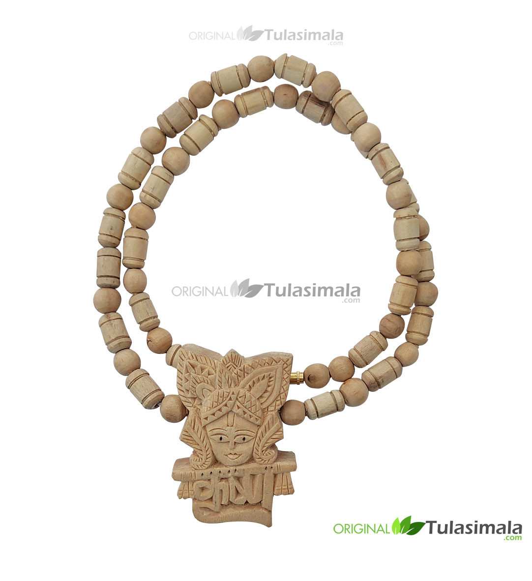 Shri Krishna Face Tulsi Locket Mala