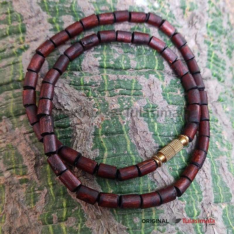 1 Round Brown Colour 6mm Beads Kanthi Mala