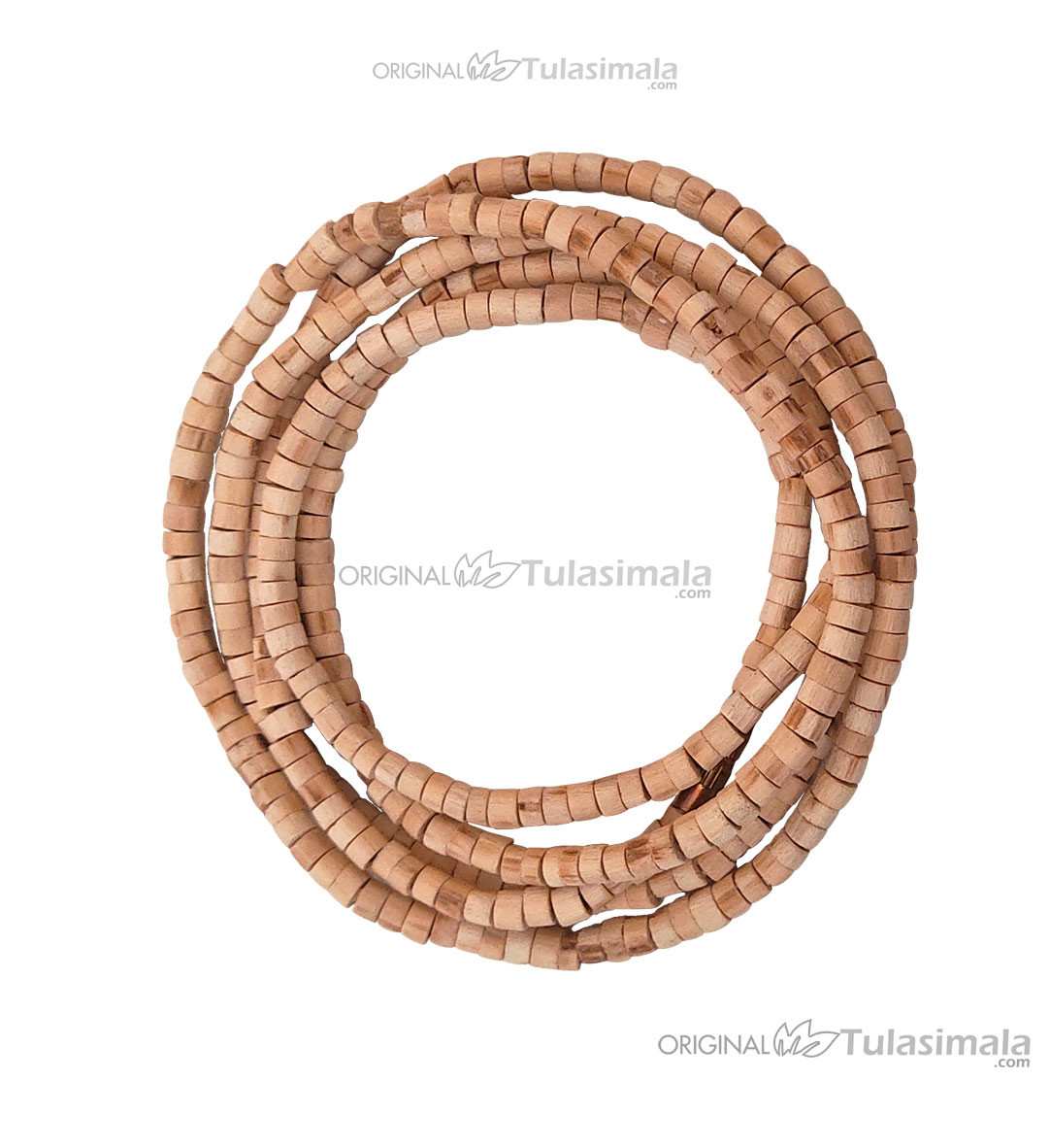 Original Two Round Tulsi Kanthi Mala