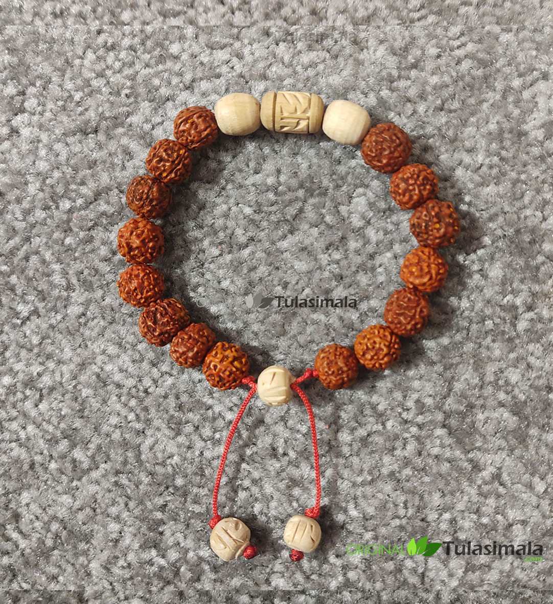 Rudraksha Tulsi Beads Bracelet