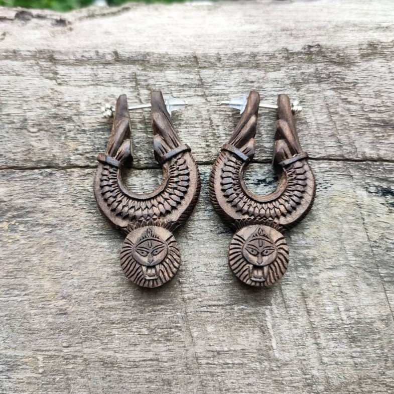 Beautiful Original Tulsi Narasimha Earrings