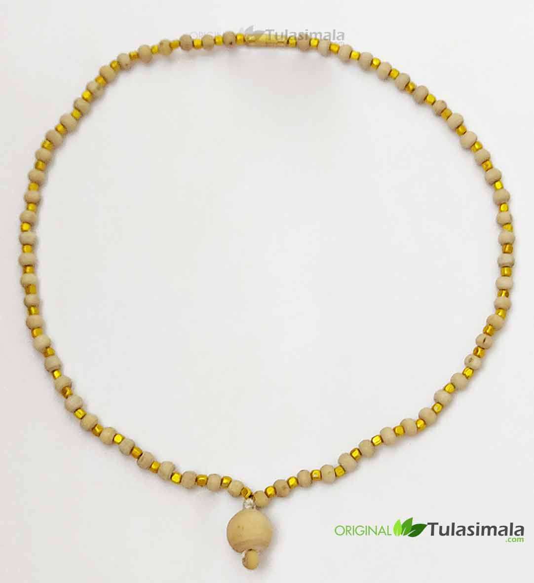 Custom Design Golden Beads 1 Round Kanthi Mala