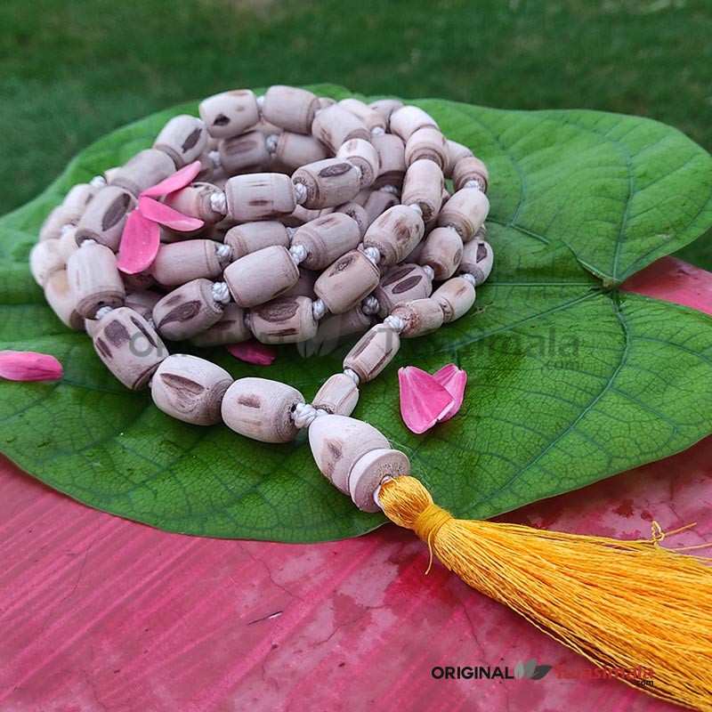 108+1 Beads Original Tulsi Japa Mala with Beautiful Tassel