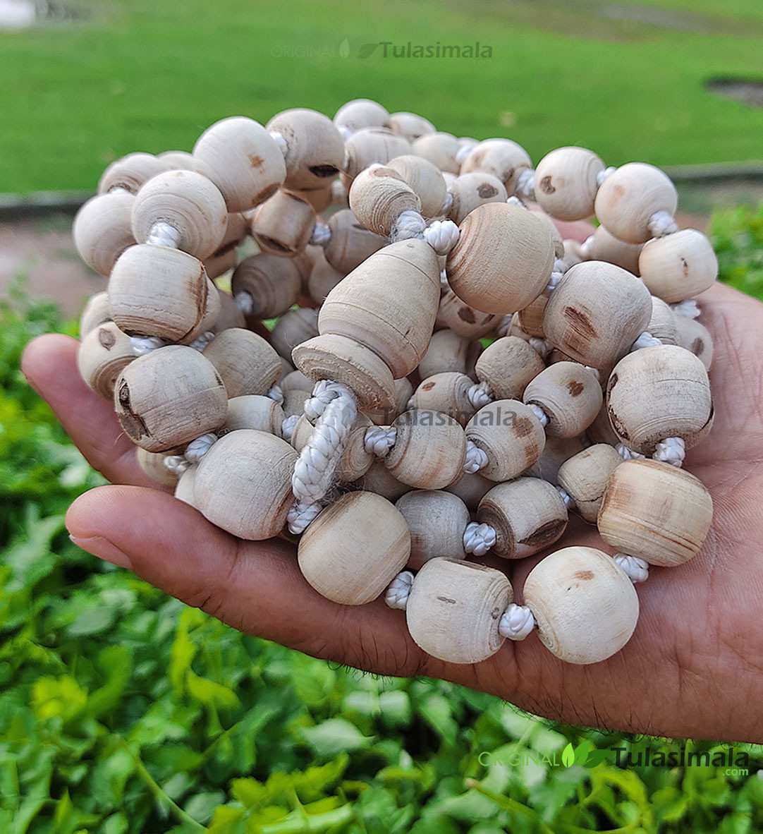 Mayapur Shyama Tulsi 108+1 Beads 16mm Japa Mala