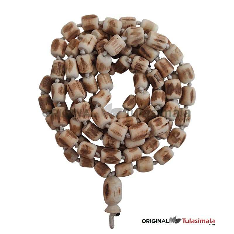 108+1 Barrel Beads Shayama Tulsi Japa Mala