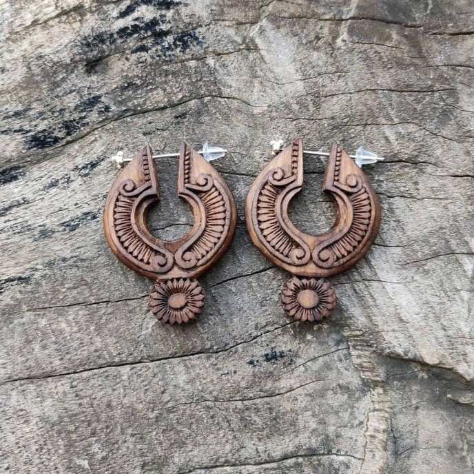 Original Tulsi Earrings Custom Design Online Buy