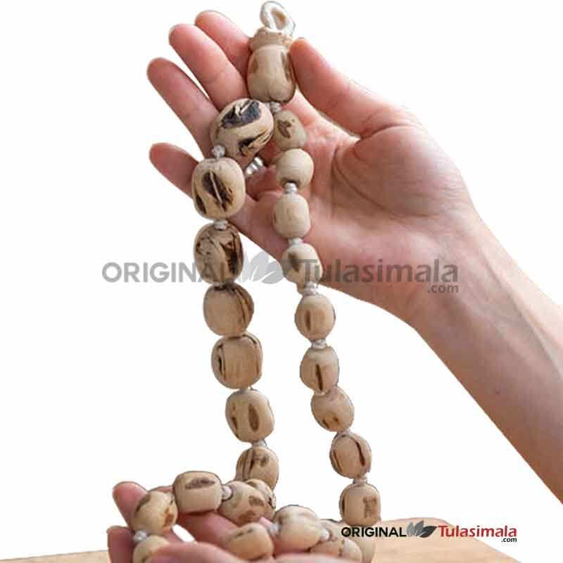 27+1 Beads Tulsi Japa Mala 20mm Handmade Beads