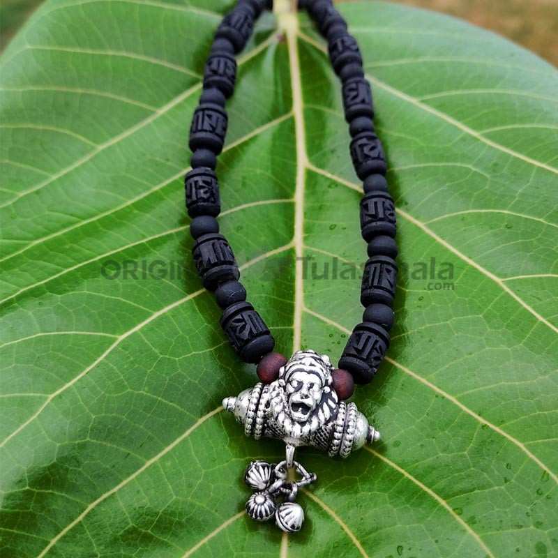 Mayapur Lord Narasimhadeva - 100% Pure Silver | Authentic Yagna Aahuti Present Within Kavach For Protection